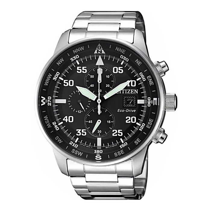 Citizen Aviator Chrono Eco-Drive CA0690-88E Ανδρικό ρολόι Chronograph