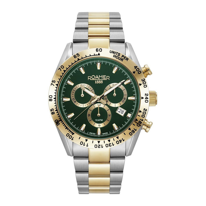 Roamer Monza 100 850837477520 Ανδρικό ρολόι Online σε Προσφορά Outlet Καταστήματος με μεγάλη έκπτωση και στην καλύτερη τιμή Chronograph
