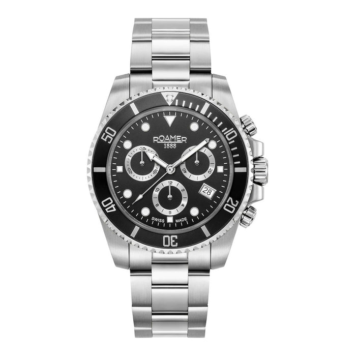 Roamer Deep Sea 100 851837415520 Ανδρικό ρολόι Online σε Προσφορά Outlet Καταστήματος με μεγάλη έκπτωση και στην καλύτερη τιμή Chronograph