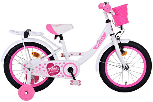 Volare Ashley Children's Bicycle - Girls - 16 inch - White