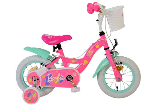 Barbie Children's Bicycle - Girls - 12 inch - Pink - Two Hand Brakes