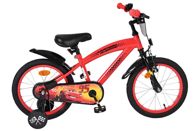 Disney Cars Children's Bicycle - Boys - 16 inch - Red