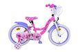 Disney Minnie Children's Bicycle - Girls - 16 inch - Pink - Two hand brakes