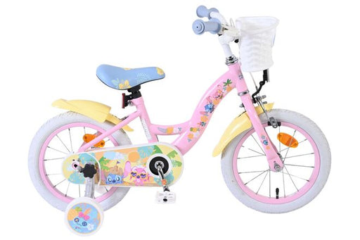 Disney Stitch Kids Bike - Girls - 14 inch - Pink