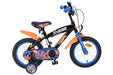 Hot Wheels Kids Bike - Boys - 14 inch - Black - Two hand brakes