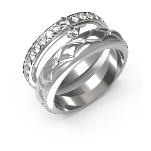 Guess Γυναικείο Δαχτυλίδι Online σε Προσφορά Outlet Καταστήματος με μεγάλη έκπτωση και στην καλύτερη τιμή JUBR04586JWRH52