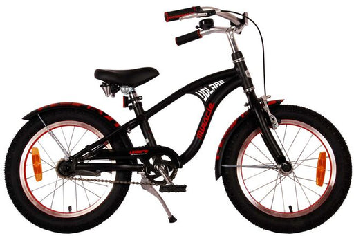 Volare Miracle Cruiser Children's Bicycle - Boys - 16 inch - Matte Black - Prime Collection