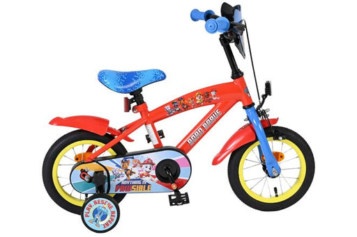 Paw Patrol Children's Bike - Boys - 12 inch - Red/Blue