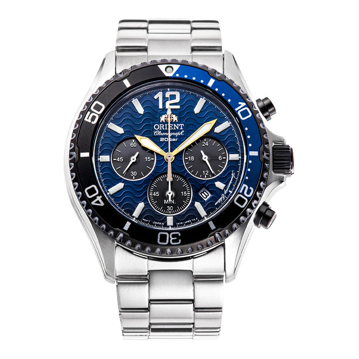 Orient Mako Solar Limited Edition Powered RA-TX0208L10B Ανδρικό ρολόι Online σε Προσφορά Outlet Καταστήματος με μεγάλη έκπτωση και στην καλύτερη τιμή Chronograph