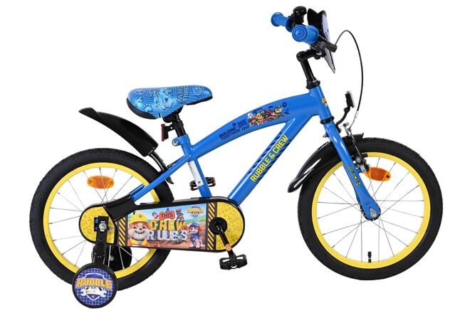 Rubble & Crew Children's Bike - Boys - 16 inch - Blue