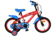 Spider-Man Kids Bike - Boys - 14 inch - Blue/Red - Two hand brakes