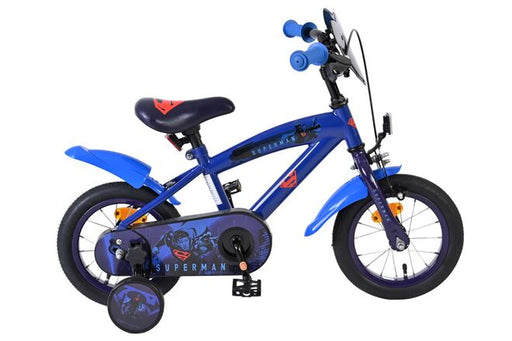 Superman Kids Bike - Boys - 12 inch - Blue