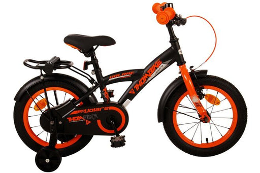 Volare Thombike Children's Bicycle - Boys - 14 inch - Black Orange
