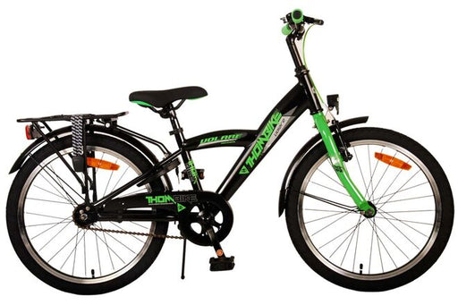 Volare Thombike Children's Bicycle - Boys - 20 inch - Black Green