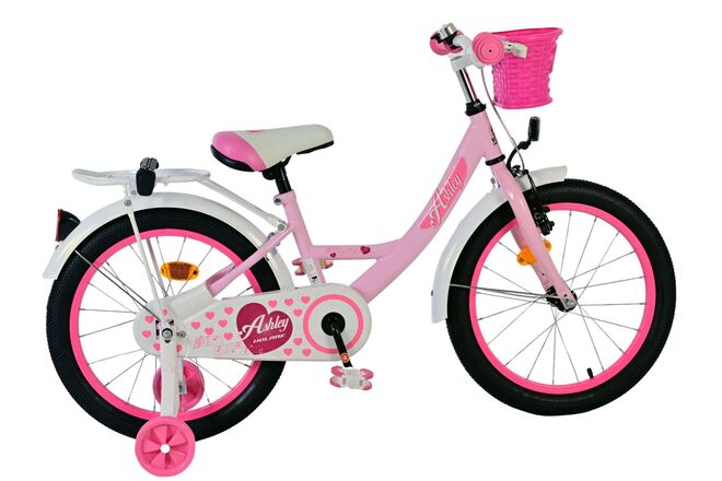 Volare Ashley Children's Bicycle - Girls - 18 inch - Pink