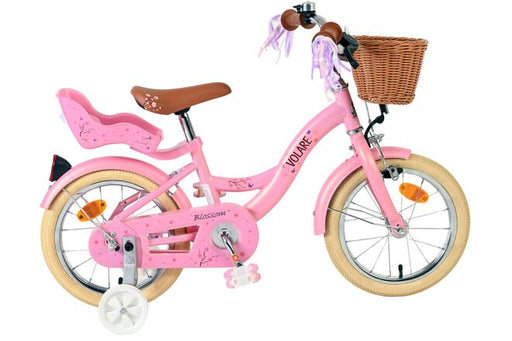 Volare Blossom Children's Bicycle - Girls - 14 inch - Pink