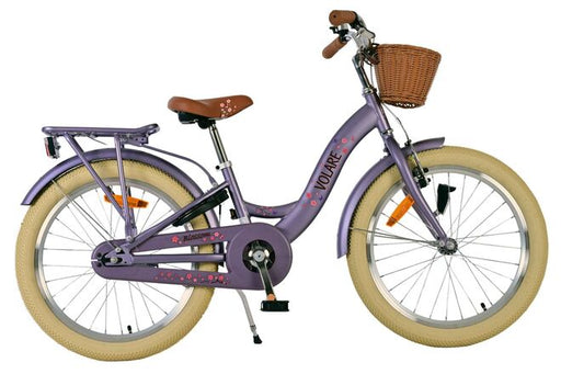 Volare Blossom Children's Bicycle - Girls - 20 inch - Purple