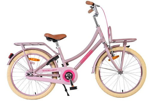 Volare Excellent Children's Bicycle - Girls - 20 inch - Matte Pink