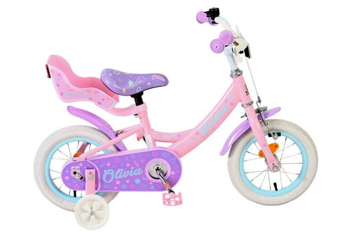Volare Olivia Children's Bicycle - Girls - 12 inch - Pink
