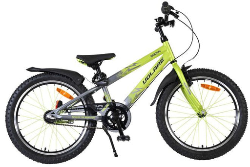 Volare Rocky Children's Bike - 20 inch - 3 speed - Green/Gray