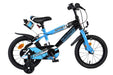 Volare Sportivo Children's Bicycle - Boys - 14 inch - Blue Black - Two Hand Brakes