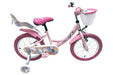 Volare Unicorn Children's Bike - Girls - 16 inch - Pink