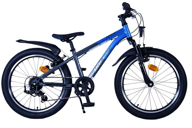 Volare XC Race Children's Bicycle - 20 inch - 7 speed - Blue/Gray