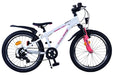 Volare XC Race Children's Bicycle - 20 inch - 7 speed - White Pink