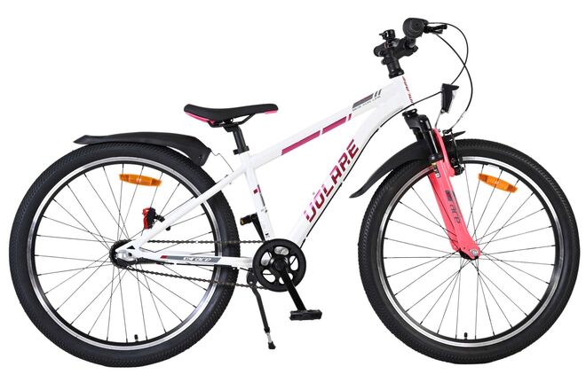 Volare XC Race Children's Bike - 24 inch - Nexus 3 - White/Pink
