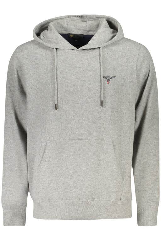 Military Academy Mens Gray Zip-Up Sweatshirt