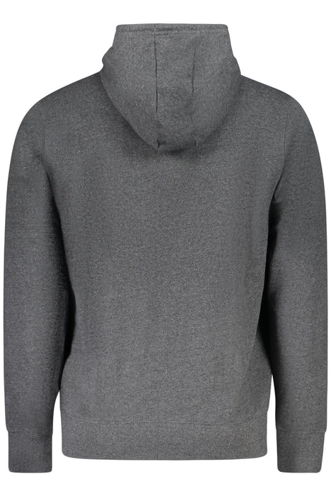 Military Academy Mens Gray Zip-Up Sweatshirt