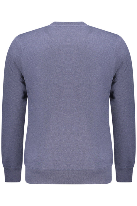 Military Academy Mens Blue Zip-Up Sweatshirt