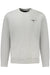 Military Academy Mens Zip-Up Sweatshirt, Grey