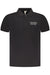 Military Academy Black Mens Short Sleeve Polo