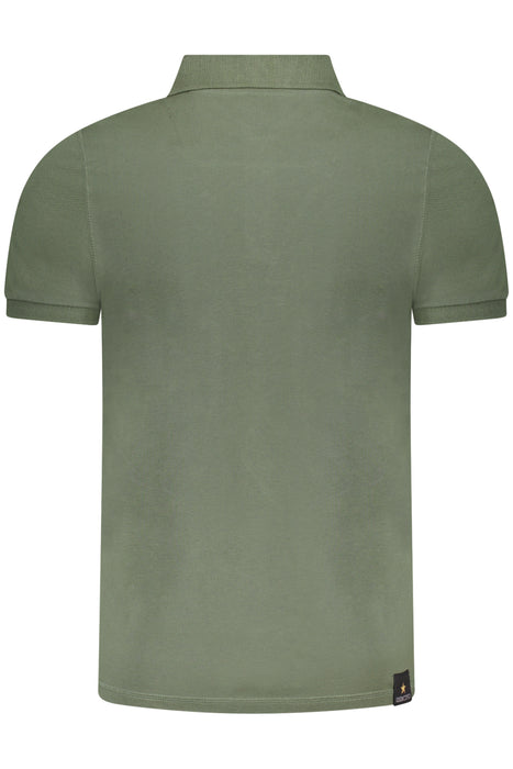 Military Academy Mens Short Sleeve Polo Green