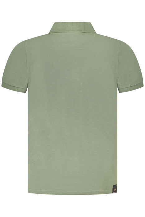 Military Academy Mens Short Sleeve Polo Green