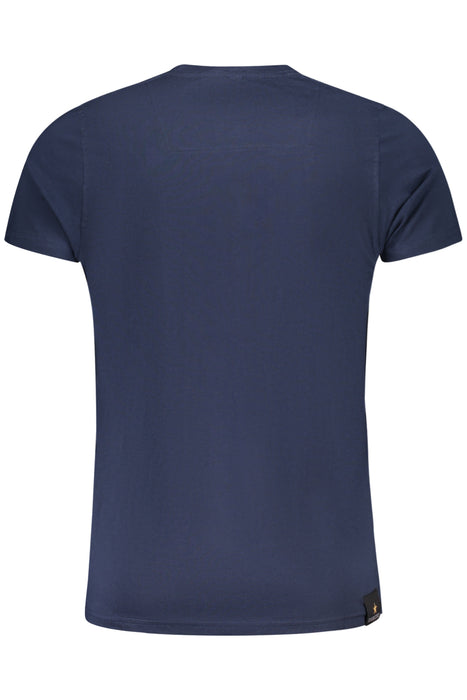 Military Academy Mens Short Sleeve T-Shirt Blue