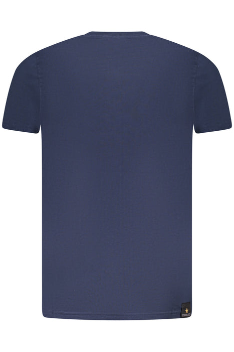 Military Academy Mens Short Sleeve T-Shirt Blue