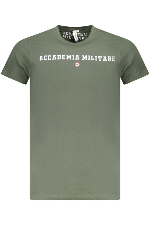Military Academy Short Sleeve T-Shirt Men Green