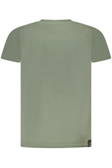 Military Academy Short Sleeve T-Shirt Men Green