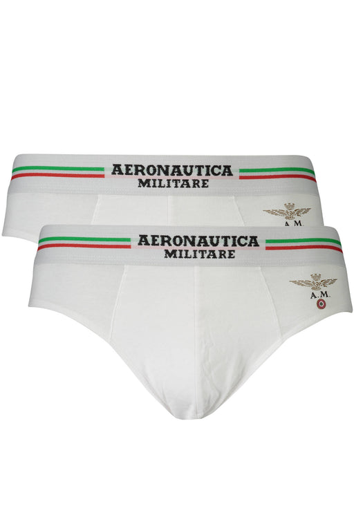 Aeronautica Militare Mens White Briefs