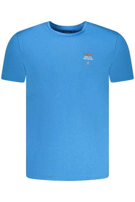 Aeronautica Militare Mens Light Blue Outerwear T-Shirt