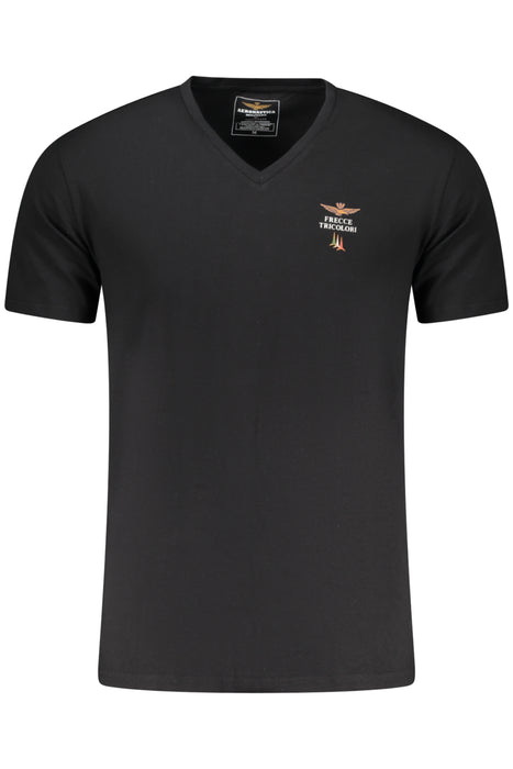 Aeronautica Militare Mens Black Outfit T-Shirt
