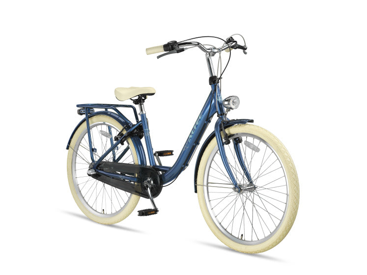 Tuana 26 Inch Girls 3SP Rim Brakes Ocean blue,
