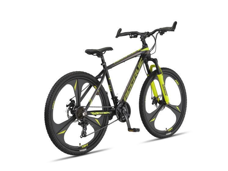 Accrue MTB 27.5 Inch 45 cm Unisex 21SP Mechanical disc brake Black/Yellow,