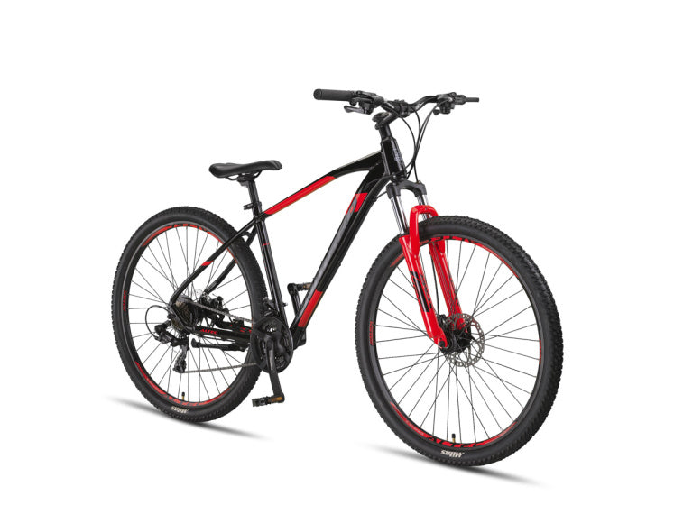 Camaro MTB 27.5 Inch 45 cm Unisex 21SP Mechanical disc brake Black/Red,