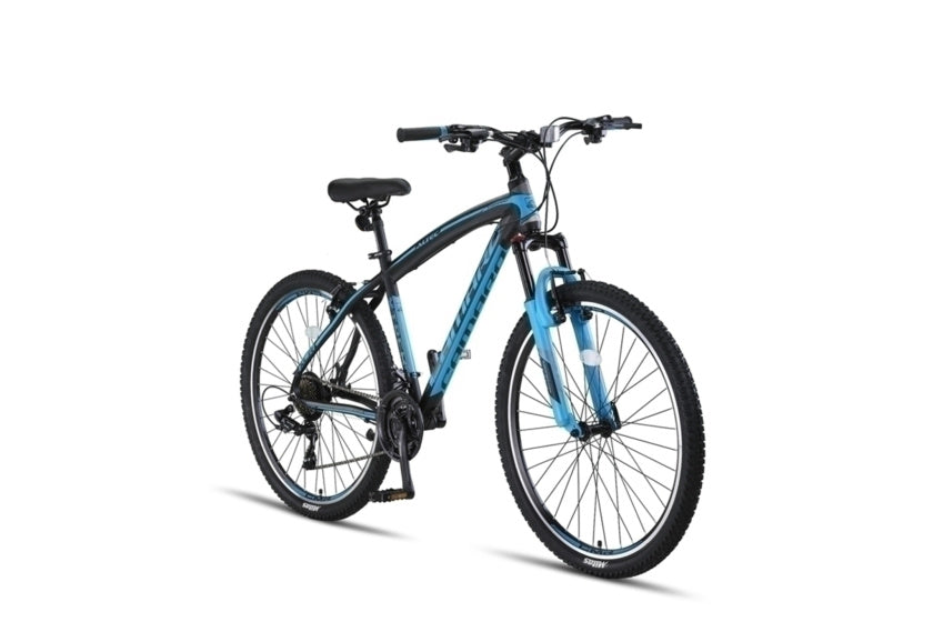 Camaro MTB 27.5 Inch 45 cm Unisex 21SP Rim Brakes Black/Blue,