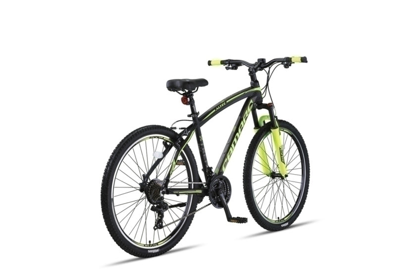 Camaro MTB 27.5 Inch 45 cm Unisex 21SP Rim Brakes Black/Lime,