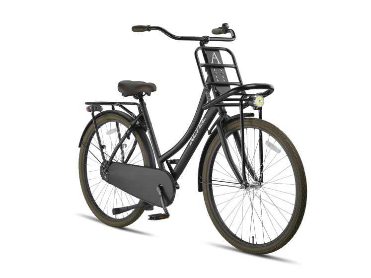 Classic 28 Inch 53 cm Women Coaster Brake Matte black,