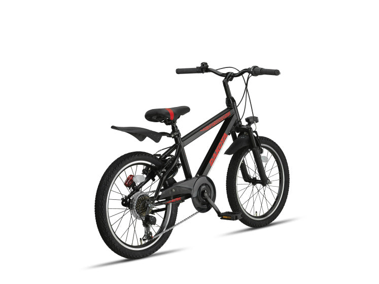 Dakota MTB 20 Inch Boys 7SP Rim Brakes Black,